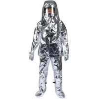 Aluminium foil heat insulation suit