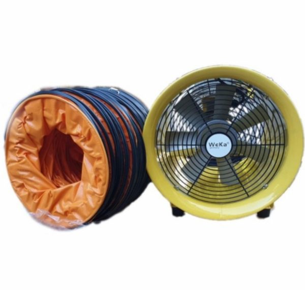 Axial fan 12 inch + 5 meter duct hose