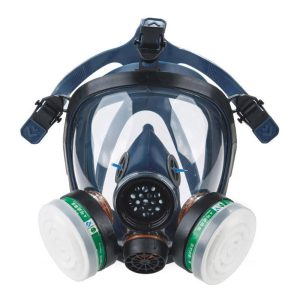 Full Face Mask double respirator c/w filter