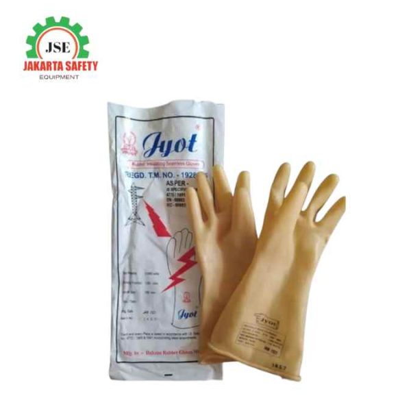 Insulating Gloves Sarung Tangan Listrik Merk Jyot 20 Kv