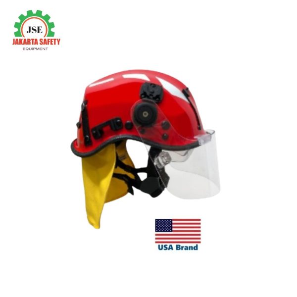 Lightweight Multi-Purpose Rescue Wildland FireFighting Helmet Brand PACIFIC HELMETS R6 CHALLENGER