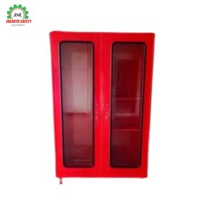 Lemari APD / Safety Cabinet Plat Besi Besar 2 pintu