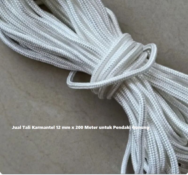 Jual Tali Karmantel 12 Mm X 200 Meter